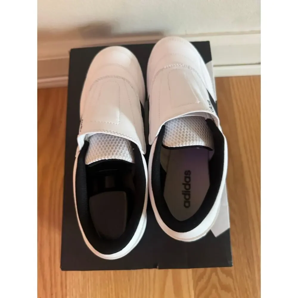 New in Box Adidas Black White Tekwen Slip On Sneaker Sz 7 Women’s - Picture 5 of 12